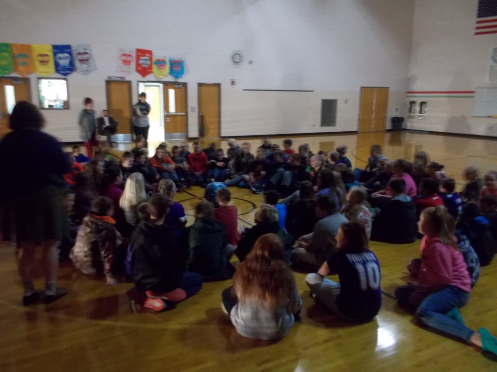 Holdingford Elementary Big Canyon Balloon & Orbit Earth Expo