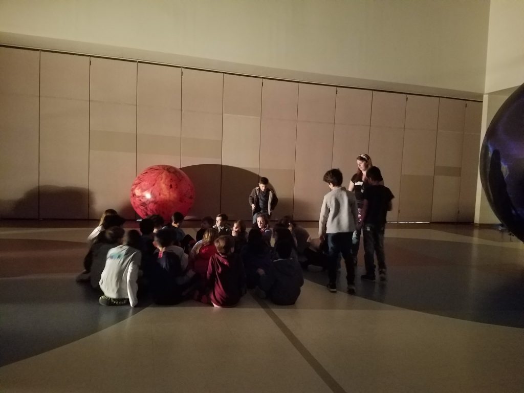 Hawk Ridge Elementary Big Canyon Balloon & Orbit Earth Expo