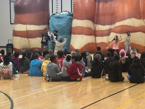 Ola Middle School Big Canyon Balloon Orbit Earth Expo